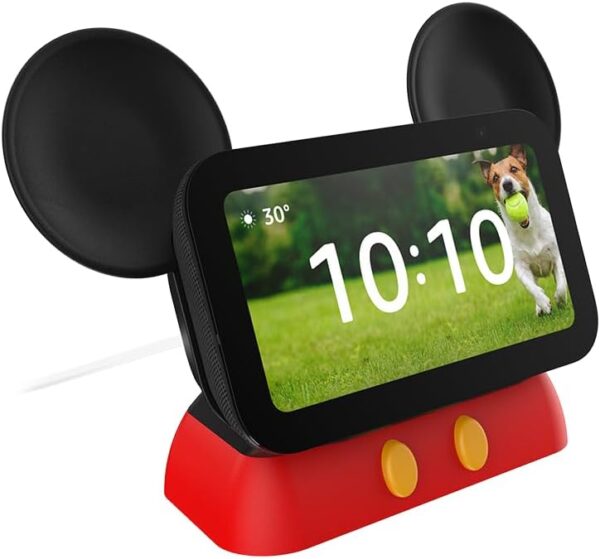 Made for Amazon, Disney Mickey Mouse-inspired Stand for Amazon Echo Show 5 (2023 Release) - Image 4