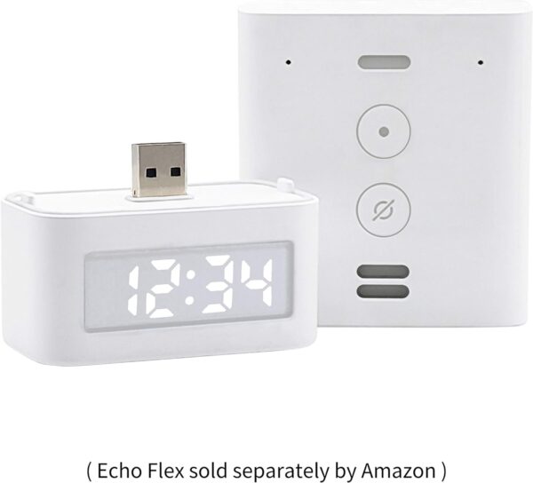 Made For Amazon, Smart Clock for Echo Flex - Image 2