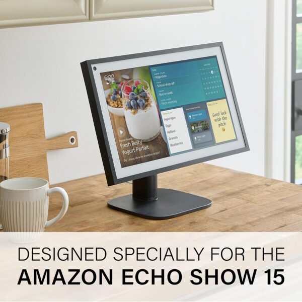 Made for Amazon Tilt and Swivel Stand, for the Echo Show 15 - Image 3