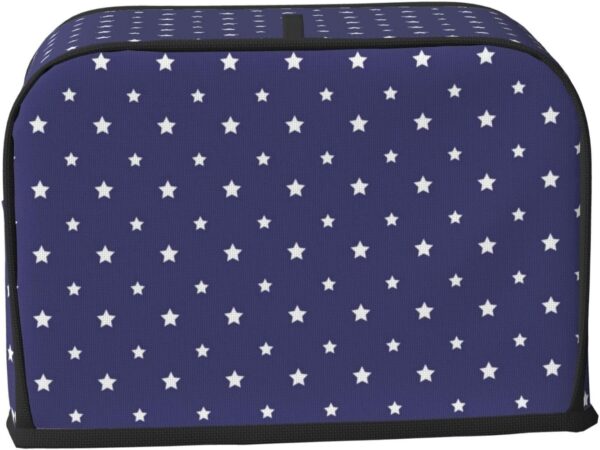 2 Slice Toaster Cover with Pocket Appliance Cover Toaster Dust And Fingerprint, Washable Kitchen Accessories, Novelty American Flag - Image 2